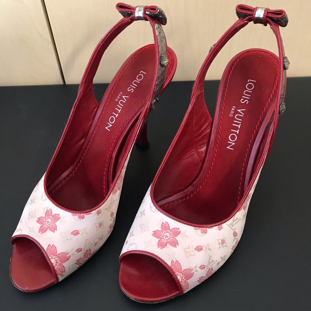 Louis Vuitton Cherry Blossom Heels